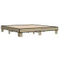 vidaXL Bettgestell Sonoma-Eiche 180x200 cm Holzwerkstoff und Metall vidaXL Bettgestell Sonoma-Eiche 180x200 cm Holzwerkstoff und Metall