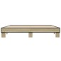 vidaXL Bettgestell Sonoma-Eiche 160x200 cm Holzwerkstoff und Metall vidaXL Bettgestell Sonoma-Eiche 160x200 cm Holzwerkstoff und Metall