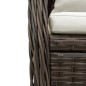 vidaXL 7-tlg. Garten-Essgruppe mit Kissen Braun Poly Rattan vidaXL 7-tlg. Garten-Essgruppe mit Kissen Braun Poly Rattan