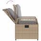 vidaXL 5-tlg. Garten-Essgruppe mit Kissen Beige Poly Rattan vidaXL 5-tlg. Garten-Essgruppe mit Kissen Beige Poly Rattan