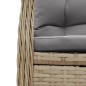 vidaXL 5-tlg. Garten-Essgruppe mit Kissen Beige Poly Rattan vidaXL 5-tlg. Garten-Essgruppe mit Kissen Beige Poly Rattan