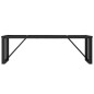 vidaXL Couchtisch-Gestell in O-Form 140x30x43 cm Gusseisen vidaXL Couchtisch-Gestell in O-Form 140x30x43 cm Gusseisen