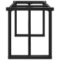 vidaXL Couchtisch-Gestell in O-Form 140x30x43 cm Gusseisen vidaXL Couchtisch-Gestell in O-Form 140x30x43 cm Gusseisen