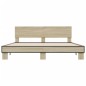 vidaXL Bettgestell Sonoma-Eiche 180x200 cm Holzwerkstoff und Metall vidaXL Bettgestell Sonoma-Eiche 180x200 cm Holzwerkstoff und Metall