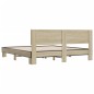 vidaXL Bettgestell Sonoma-Eiche 180x200 cm Holzwerkstoff und Metall vidaXL Bettgestell Sonoma-Eiche 180x200 cm Holzwerkstoff und Metall