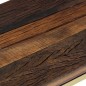 vidaXL Konsolentisch Golden Edelstahl und Massive Holzschwellen vidaXL Konsolentisch Golden Edelstahl und Massive Holzschwellen