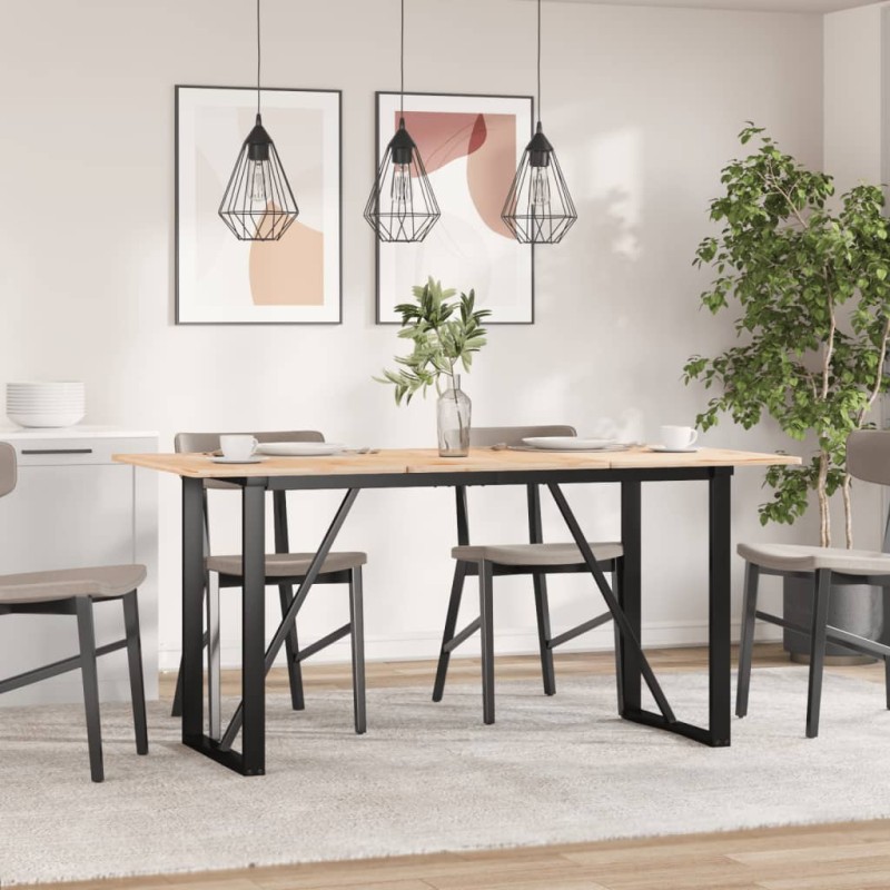 vidaXL Esstisch-Gestell in O-Form 120x60x73 cm Gusseisen vidaXL Esstisch-Gestell in O-Form 120x60x73 cm Gusseisen