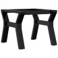 vidaXL Couchtisch-Gestell in Y-Form 40x40x33 cm Gusseisen vidaXL Couchtisch-Gestell in Y-Form 40x40x33 cm Gusseisen