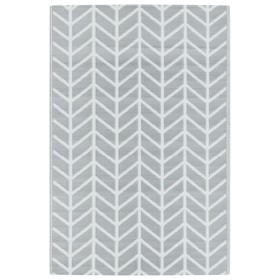 vidaXL Outdoor-Teppich Grau 120x180 cm PP