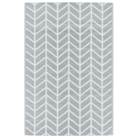 vidaXL Outdoor-Teppich Grau 120x180 cm PP