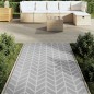 vidaXL Outdoor-Teppich Grau 120x180 cm PP vidaXL Outdoor-Teppich Grau 120x180 cm PP