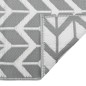 vidaXL Outdoor-Teppich Grau 120x180 cm PP vidaXL Outdoor-Teppich Grau 120x180 cm PP