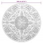 vidaXL Outdoor-Teppich Rosa Ø120 cm PP vidaXL Outdoor-Teppich Rosa Ø120 cm PP