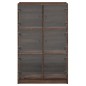 vidaXL Highboard mit Türen Braun Eiche-Optik 68x37x109cm Holzwerkstoff vidaXL Highboard mit Türen Braun Eiche-Optik 68x37x109cm Holzwerkstoff