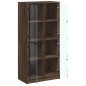 vidaXL Highboard mit Türen Braun Eiche-Optik 68x37x142cm Holzwerkstoff vidaXL Highboard mit Türen Braun Eiche-Optik 68x37x142cm Holzwerkstoff