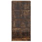 vidaXL Highboard mit Türen Räuchereiche 68x37x142 cm Holzwerkstoff vidaXL Highboard mit Türen Räuchereiche 68x37x142 cm Holzwerkstoff