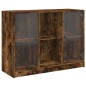 vidaXL Sideboard Räuchereiche 102x37x75,5 cm Holzwerkstoff vidaXL Sideboard Räuchereiche 102x37x75,5 cm Holzwerkstoff