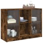 vidaXL Sideboard Räuchereiche 102x37x75,5 cm Holzwerkstoff vidaXL Sideboard Räuchereiche 102x37x75,5 cm Holzwerkstoff