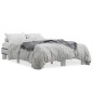 vidaXL Bettgestell Grau Sonoma 120x200 cm Holzwerkstoff und Metall vidaXL Bettgestell Grau Sonoma 120x200 cm Holzwerkstoff und Metall