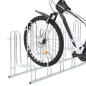 vidaXL Fahrradständer für 6 Fahrräder Freistehend Verzinkter Stahl vidaXL Fahrradständer für 6 Fahrräder Freistehend Verzinkter Stahl