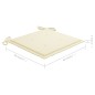 Klappbare Gartenstühle mit Kissen 6 Stk. Massivholz Teak Klappbare Gartenstühle mit Kissen 6 Stk. Massivholz Teak