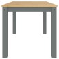 vidaXL Esstisch Panama Grau 160x80x75 cm Massivholz Kiefer vidaXL Esstisch Panama Grau 160x80x75 cm Massivholz Kiefer