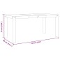 vidaXL Esstisch Panama Grau 160x80x75 cm Massivholz Kiefer vidaXL Esstisch Panama Grau 160x80x75 cm Massivholz Kiefer