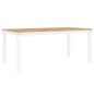vidaXL Esstisch Panama Weiß 180x90x75 cm Massivholz Kiefer vidaXL Esstisch Panama Weiß 180x90x75 cm Massivholz Kiefer