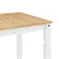 vidaXL Esstisch Corona Weiß 160x80x75 cm Massivholz Kiefer vidaXL Esstisch Corona Weiß 160x80x75 cm Massivholz Kiefer