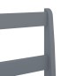 vidaXL Essstühle 2 Stk. Grau 40x46x99 cm Massivholz Kiefer vidaXL Essstühle 2 Stk. Grau 40x46x99 cm Massivholz Kiefer