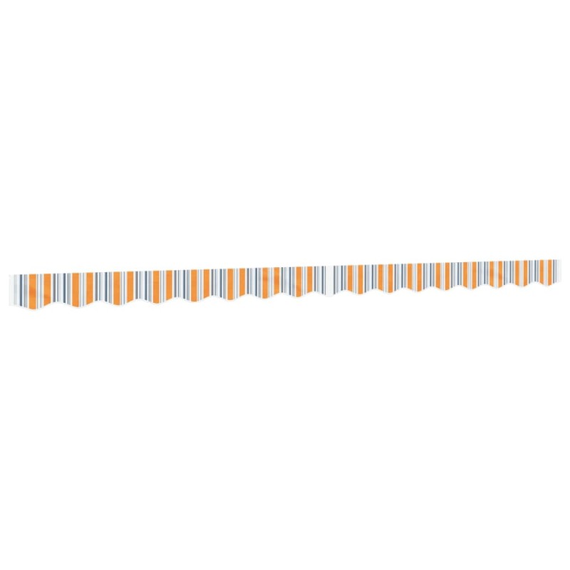 vidaXL Markisenvolant Mehrfarbig Gestreift 4 m vidaXL Markisenvolant Mehrfarbig Gestreift 4 m
