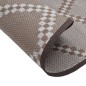 vidaXL Outdoor-Teppich Braun Ø160 cm PP vidaXL Outdoor-Teppich Braun Ø160 cm PP