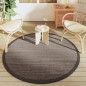 vidaXL Outdoor-Teppich Braun Ø160 cm PP vidaXL Outdoor-Teppich Braun Ø160 cm PP