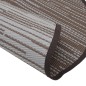 vidaXL Outdoor-Teppich Braun Ø160 cm PP vidaXL Outdoor-Teppich Braun Ø160 cm PP