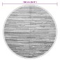 vidaXL Outdoor-Teppich Braun Ø160 cm PP vidaXL Outdoor-Teppich Braun Ø160 cm PP