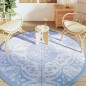 vidaXL Outdoor-Teppich Babyblau Ø200 cm PP vidaXL Outdoor-Teppich Babyblau Ø200 cm PP