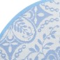 vidaXL Outdoor-Teppich Babyblau Ø200 cm PP vidaXL Outdoor-Teppich Babyblau Ø200 cm PP