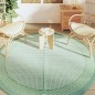 vidaXL Outdoor-Teppich Grün Ø200 cm PP vidaXL Outdoor-Teppich Grün Ø200 cm PP