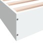 vidaXL Bettgestell ohne Matratze Weiß 180x200 cm Holzwerkstoff vidaXL Bettgestell ohne Matratze Weiß 180x200 cm Holzwerkstoff