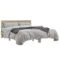 vidaXL Bettgestell Sonoma-Eiche 160x200 cm Holzwerkstoff und Metall vidaXL Bettgestell Sonoma-Eiche 160x200 cm Holzwerkstoff und Metall