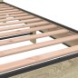 vidaXL Bettgestell Sonoma-Eiche 160x200 cm Holzwerkstoff und Metall vidaXL Bettgestell Sonoma-Eiche 160x200 cm Holzwerkstoff und Metall