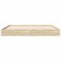 vidaXL Bettgestell Sonoma-Eiche 150x200 cm Holzwerkstoff vidaXL Bettgestell Sonoma-Eiche 150x200 cm Holzwerkstoff