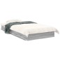 vidaXL Bettgestell Grau Sonoma 90x200 cm Holzwerkstoff vidaXL Bettgestell Grau Sonoma 90x200 cm Holzwerkstoff