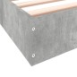 vidaXL Bettgestell Betongrau 75x190 cm Holzwerkstoff vidaXL Bettgestell Betongrau 75x190 cm Holzwerkstoff