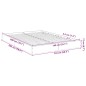 vidaXL Bettgestell Sonoma-Eiche 140x200 cm Holzwerkstoff vidaXL Bettgestell Sonoma-Eiche 140x200 cm Holzwerkstoff