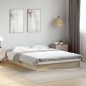 vidaXL Bettgestell Sonoma-Eiche 140x190 cm Holzwerkstoff vidaXL Bettgestell Sonoma-Eiche 140x190 cm Holzwerkstoff