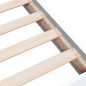 vidaXL Bettgestell Weiß 135x190 cm Holzwerkstoff vidaXL Bettgestell Weiß 135x190 cm Holzwerkstoff