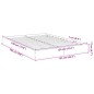 vidaXL Bettgestell Grau Sonoma 120x190 cm Holzwerkstoff vidaXL Bettgestell Grau Sonoma 120x190 cm Holzwerkstoff