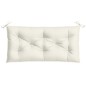 vidaXL Gartenbank-Auflagen 2 Stk. Melange Creme 100x50x7 cm Stoff vidaXL Gartenbank-Auflagen 2 Stk. Melange Creme 100x50x7 cm Stoff