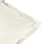 vidaXL Gartenbank-Auflagen 2 Stk. Melange Creme 100x50x7 cm Stoff vidaXL Gartenbank-Auflagen 2 Stk. Melange Creme 100x50x7 cm Stoff